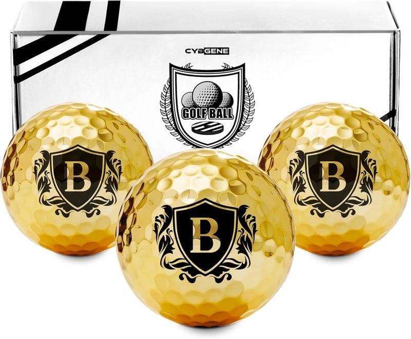 CybGene Golf Gifts for Men Unique, Personalized Colored Golf Balls, Cool Accessories for Golfers, Golf Lovers, for Birthday and Christmas - Image 1